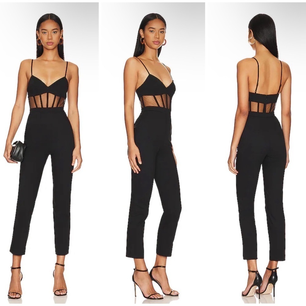 NBD Bianna Jumpsuit in Black Size S